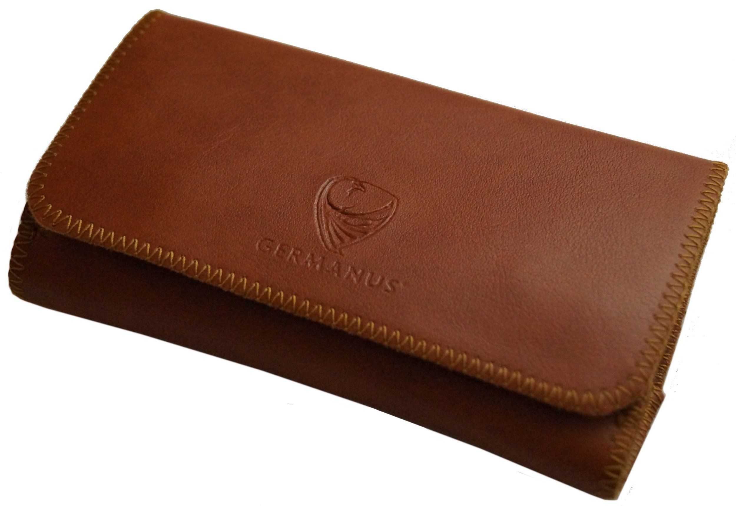 GERMANUS Tobacco Pouch from Artleather, Leather free - Made in EU - Pocket Fuscus