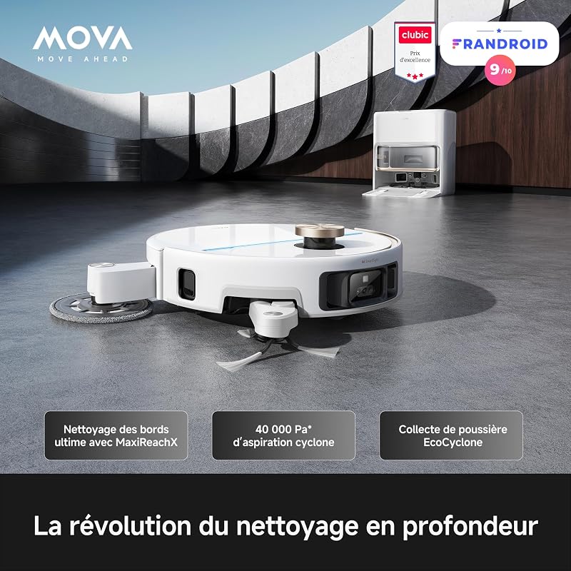V70 Ultra Complete Robot Aspirateur, Blanc