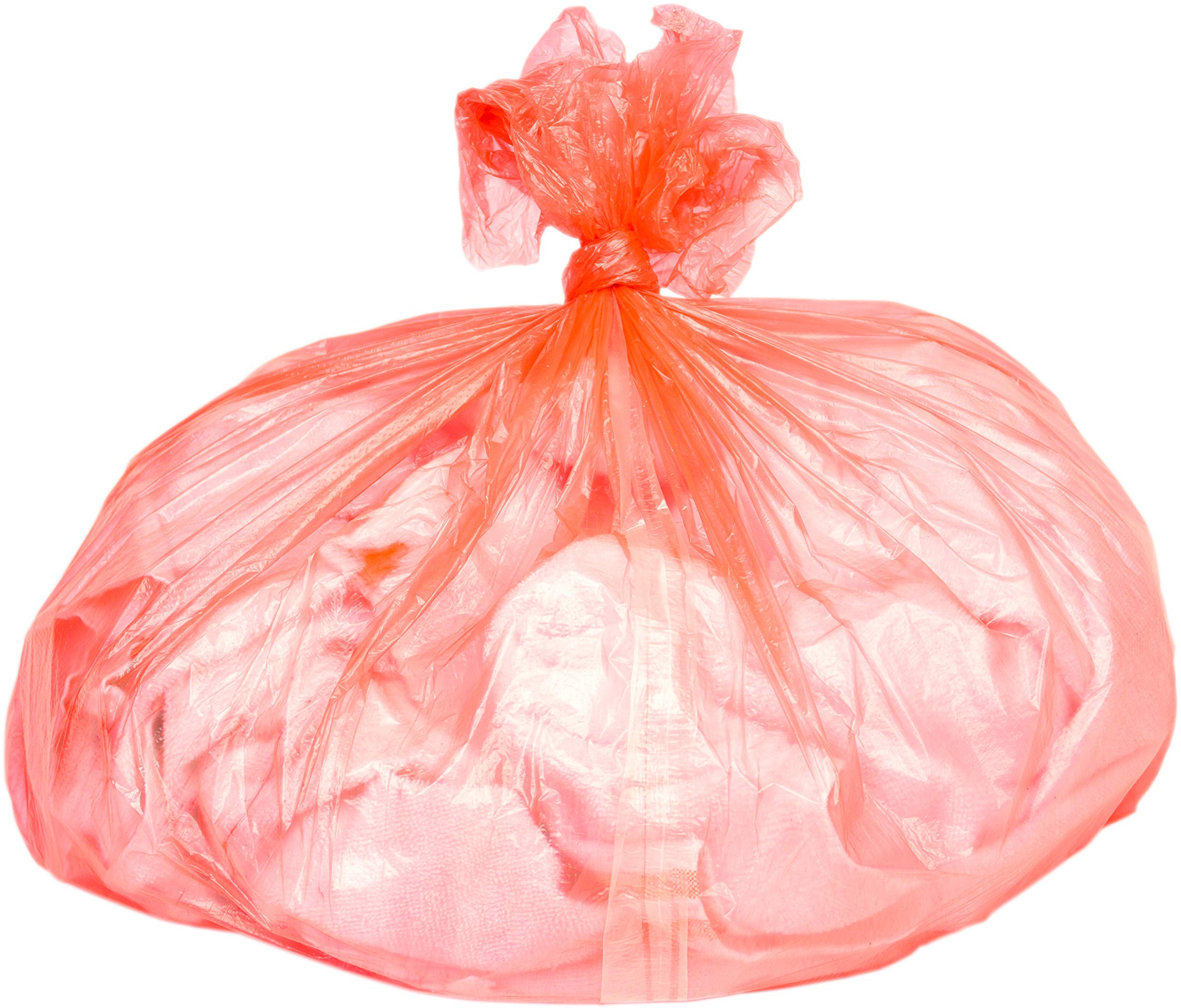 Alina 200 x Dirty Laundry Bag with Water-Soluble Strip/Plastic Polythene Fabric Clothes Linen Wash Sack/Opens in Washing Machine (200 bags)