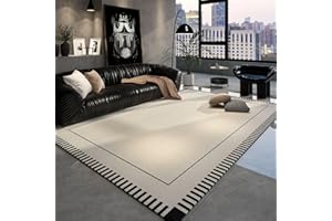 Rugs Living Room Large 200 x 290 cm Soft Short Pile Non Slip Resistant Washable Carpet for Entryway Bedroom Bedside Living Ro