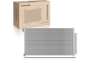 A-Premium Air Conditioning A/C Condenser Compatible with Honda Civic 2012-2015 & Acura ILX 2017-2020