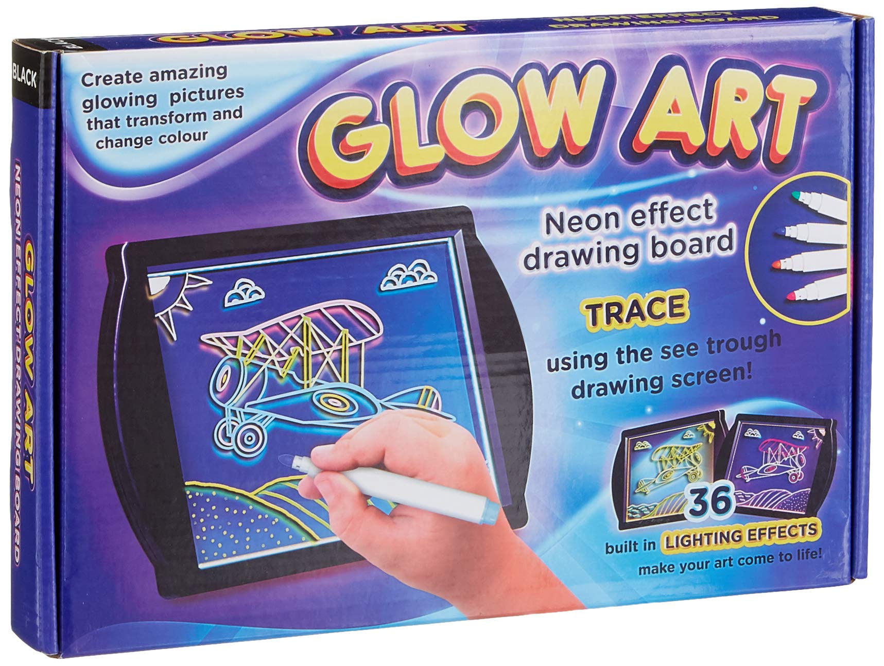 Glowart Drawing Board (Black)