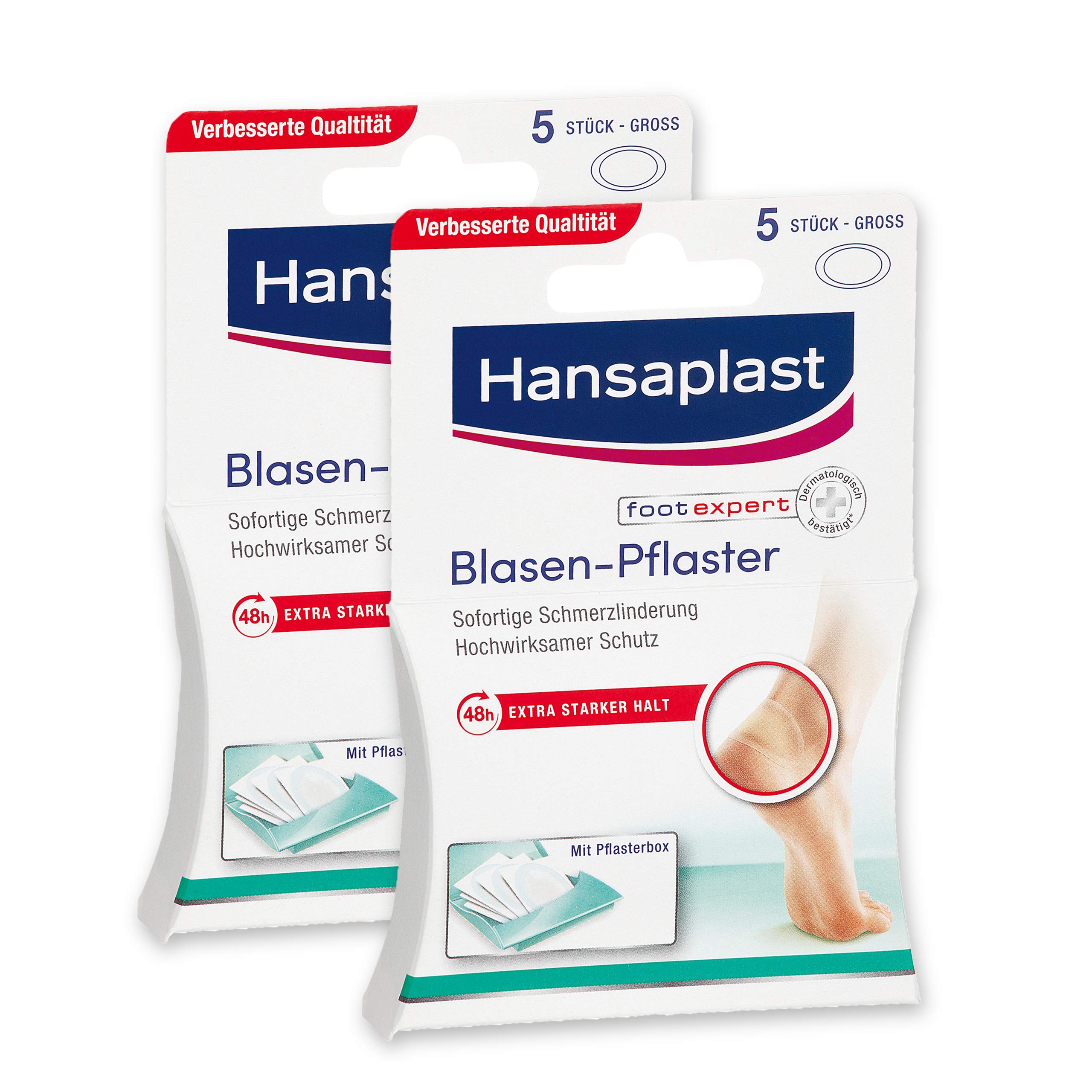 Hansaplast Sos Blasen-Pflaster Large 2's Pack (2 x 5 Pieces