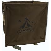 ZEMBSOYA Throw Line Cube Bag, Easy Folding Arborist Throw Line Storage Portable Climbing Rope Organizer Basket for Tree Work, Outdoor Rope Accessories, Travel and Picnic