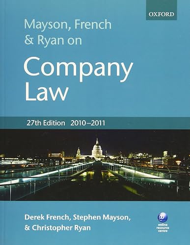 Download Mayson, French and Ryan on Company Law PDF