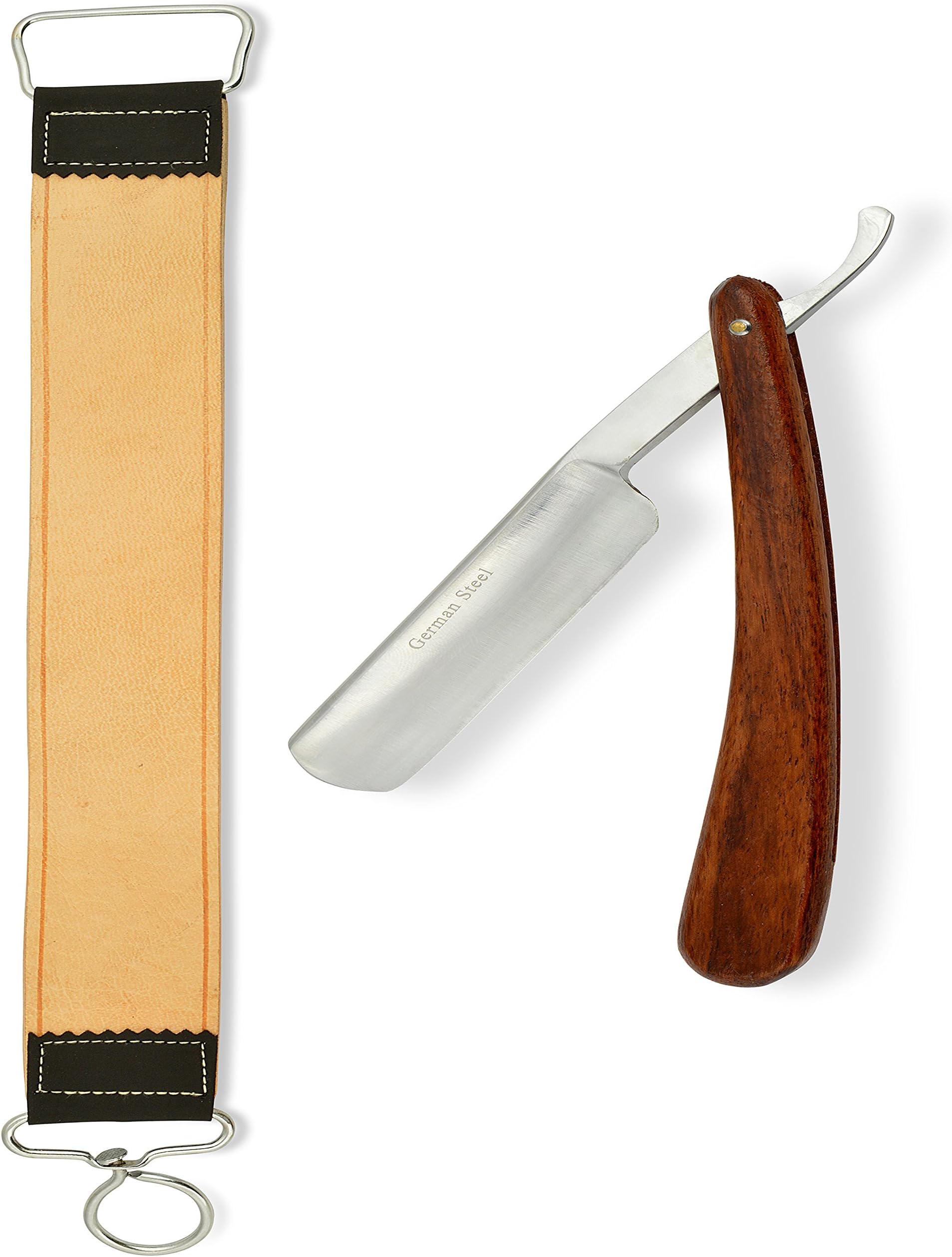 Shaving razors Cut Thrat & Leather Sharpening Strop for barbers