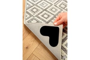 12PCS Non-Slip Rug Pads Gripper for Hardwood Floors & Ceramic Tiles, Kitchen & Bedroom Rugs