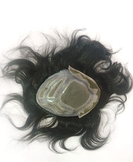Hair Men Patch 8x6 Imported Hair Toupee Wig For Covering Bald Area
