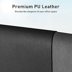 Aothia Leather Desk Pad Protector,Mouse Pad,Office