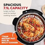 Instant Pot XL 7.1L 7-in-1 Electric Multicooker Black Stainless Pot view 5