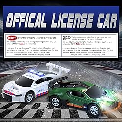 AGM MASTECH Slot Car Race Track Set with 4 Light-Up