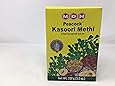 Peacock Kasoori Methi (dried Fenugreek Leaves) 3.5 Oz (100 grams) by MDH