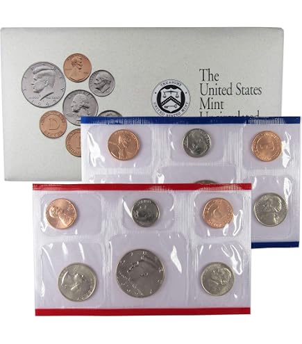 1989 - U.S. Mint Set - 10 coin Uncirculated at Amazon's