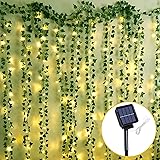 Solar Vine String Lights, 66Ft 200 Led Outdoor