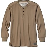 Legendary Whitetails Men's Henley Shirt Long Sleeve Heavyweight Double Thermal Layer