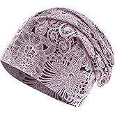 JarseHera Womens Slouchy Beanie Cotton Chemo Caps Cancer Headwear Hats Turban