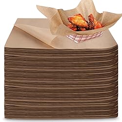 Stock Your Home 12 x 12 Grease Proof Deli Wrappers