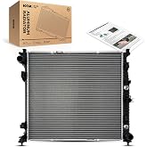 KAX CU13505 Car Engine Radiator, Compatible with GL350, GL450, GLE300d | for GLE350, GLE550e, GLE400, GLE43 AMG, GLS450, GLE450 AMG, GLE63 AMG, GLS350d, ML250, ML400, ML350