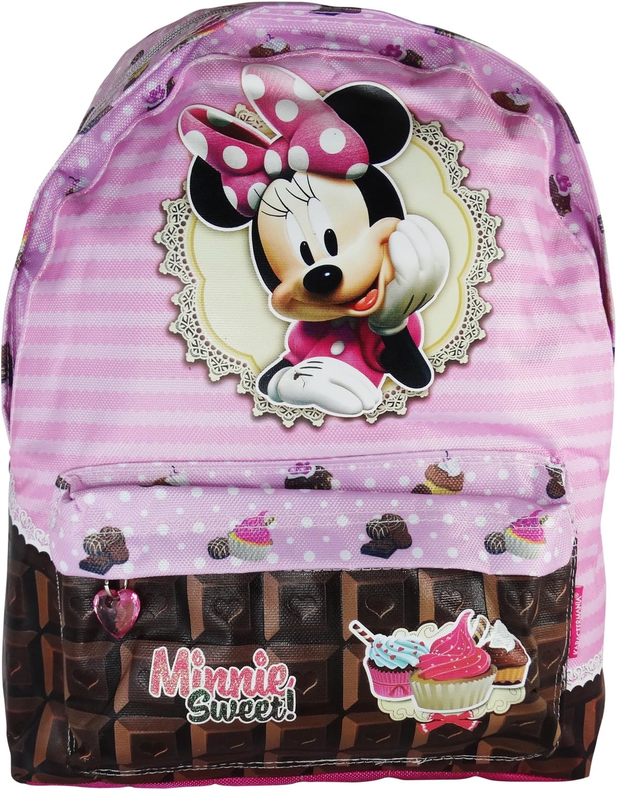 Disney Minnie Mouse SweetCake Backpack Daypack Freetime Travel Bag Freetime