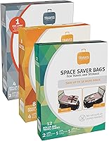 Travis Travel Gear Space Saver Bags. No Vacuum Rolling Compression