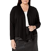 NIC+Zoe Women's Midweight Fitted Bracelet Sleeve Open Front 4 Way Cardy