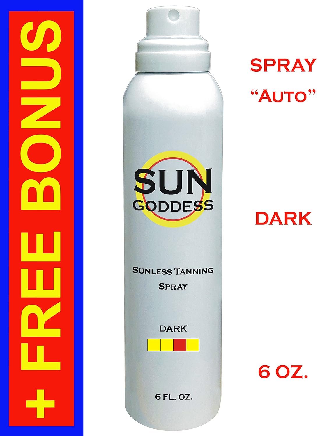 BEST (1) Sunless Self Tanning DARK Spray 6 oz + BEST (1
