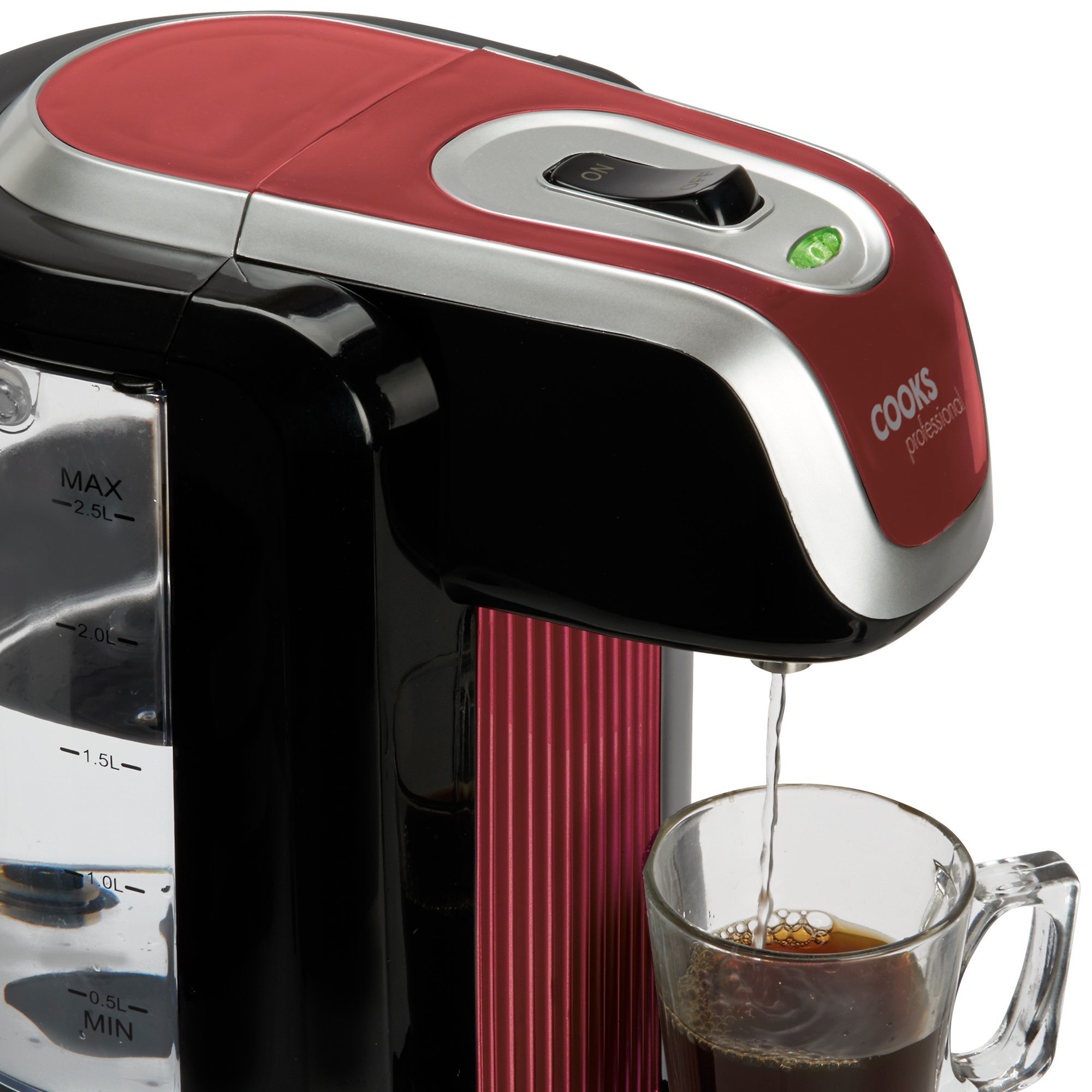 Cooks Professional Electric Instant Hot Water Dispenser 2.5L 2600W (2