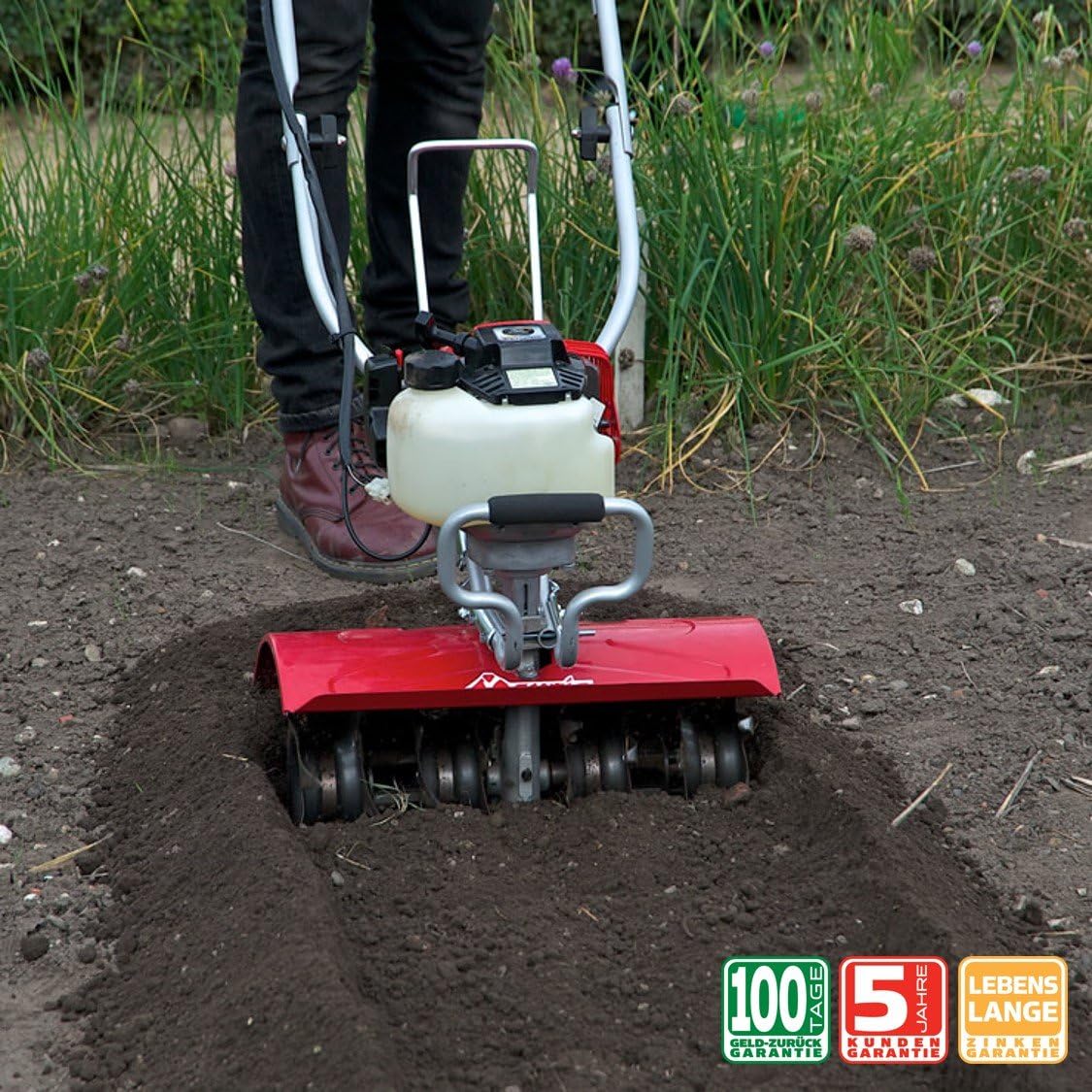 Mantis 7567 Benzin Gartenfräse/Kultivator Deluxe XP, 4-Takt Subaru