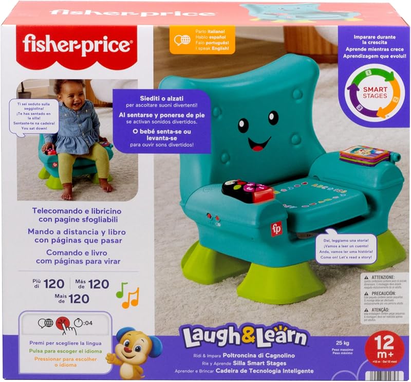 Silla Smart Stages Ríe y Aprende multilingüe
