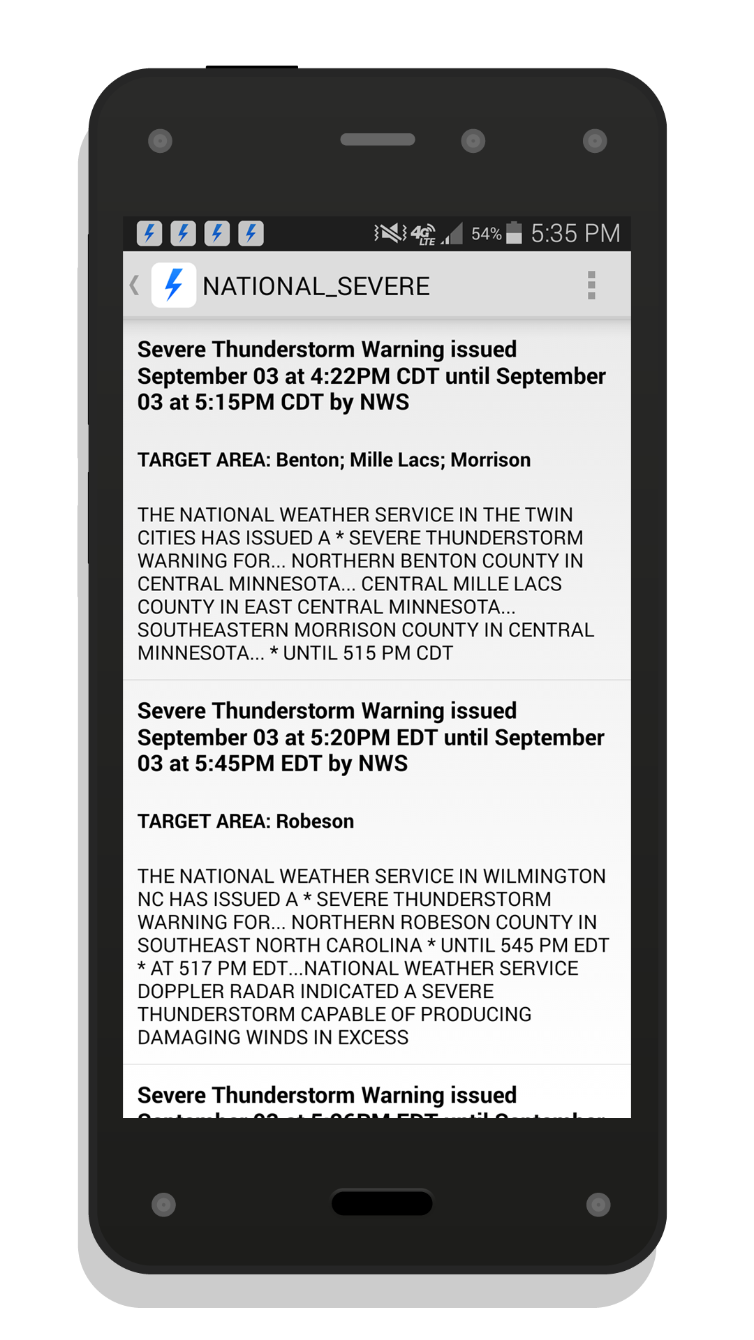 NOAA Weather RadioAmazon.esAppstore for Android