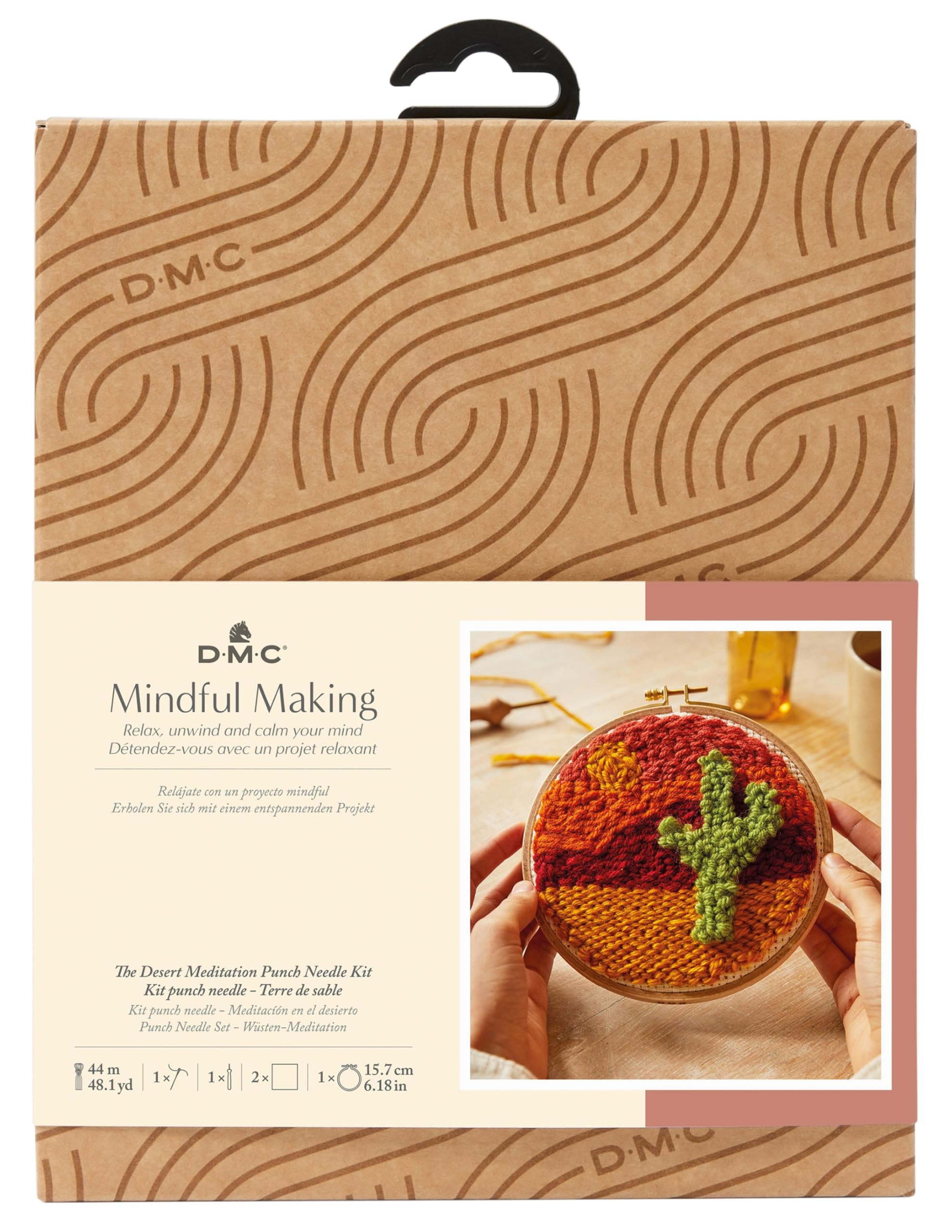 DMC Mindful Making Ocean Meditation Punch Needle Kit