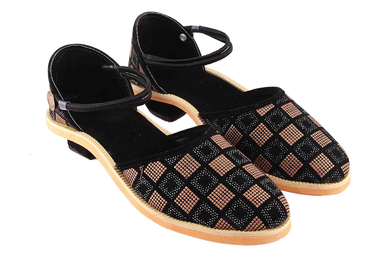 shree women's sandals with jaipuri work