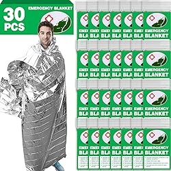 CXYARY 30 Pack Emergency Thermal Blanket