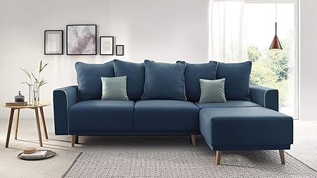 Bobochic Mola Canapé Dangle Droit Convertible En Tissu