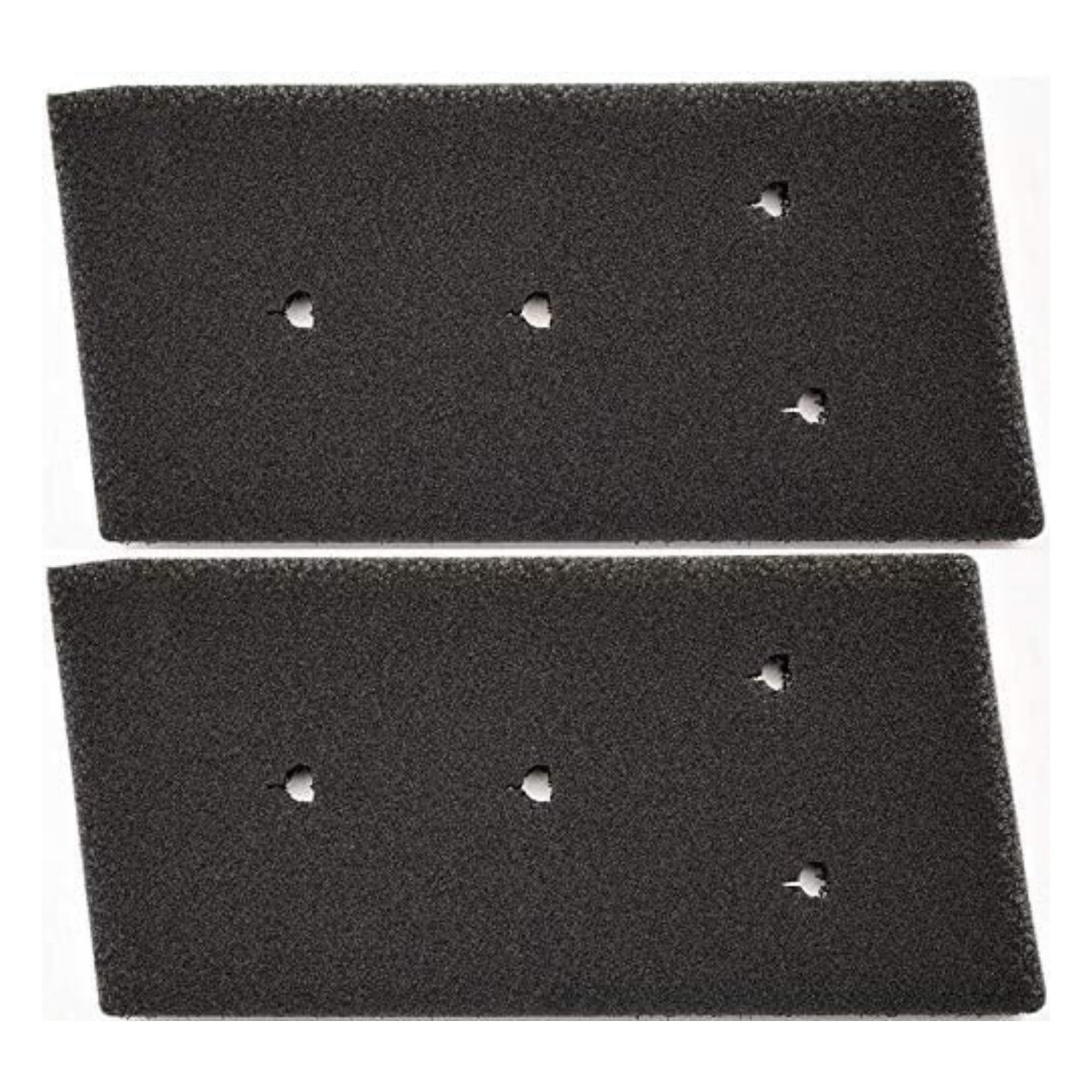 Set of 2 Filters for Bauknecht Privileg Whirlpool HX 481010716911 Dryer, Heat Pump Dryer, Fine - Coarse 230 x 115 x 14 mm, Sponge Filter, Filter Mat, Condenser Dryer, Sponge 100% Made in Germany