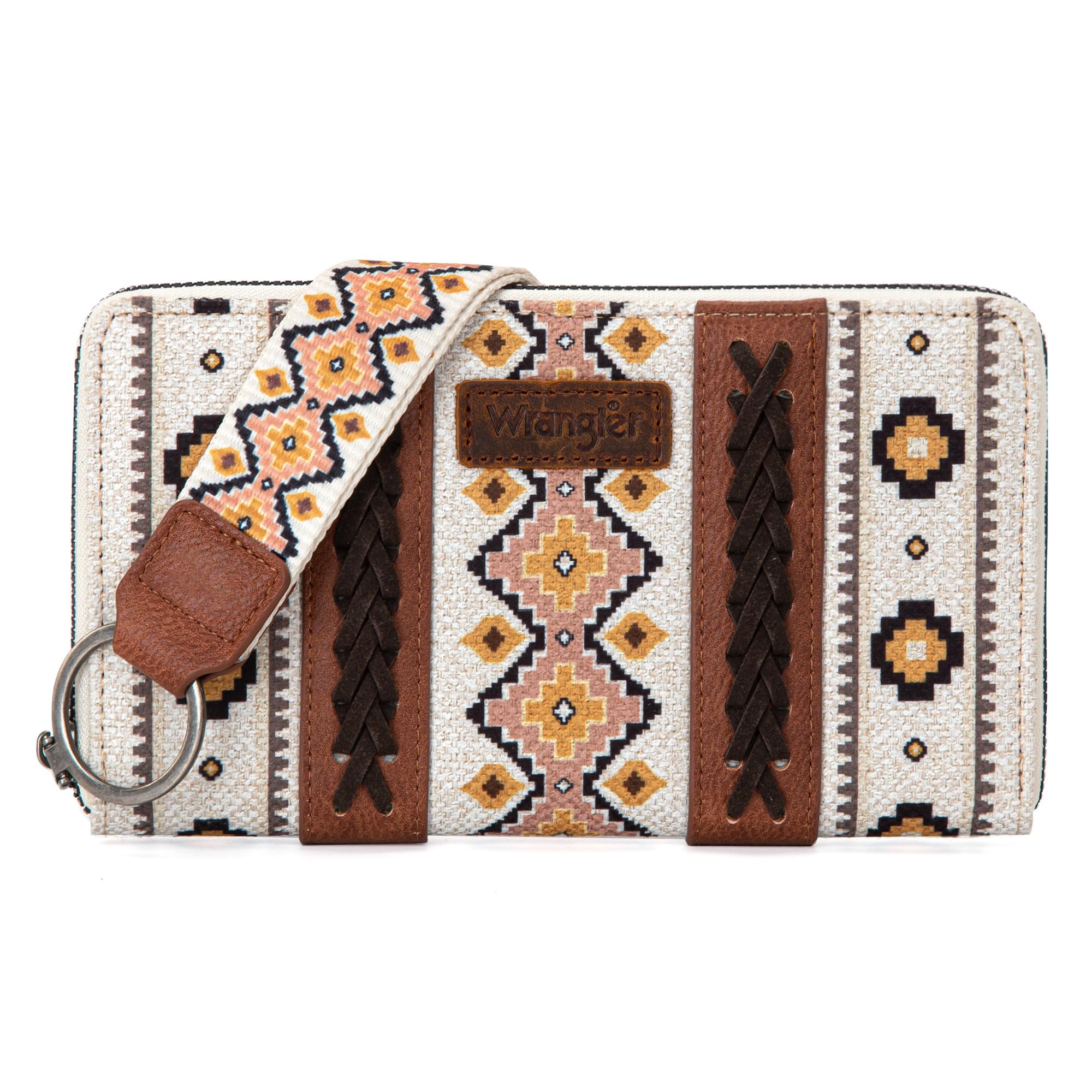 × Wrangler Wristlet Western Wallet Boho Aztec Credit Card Holder for Women