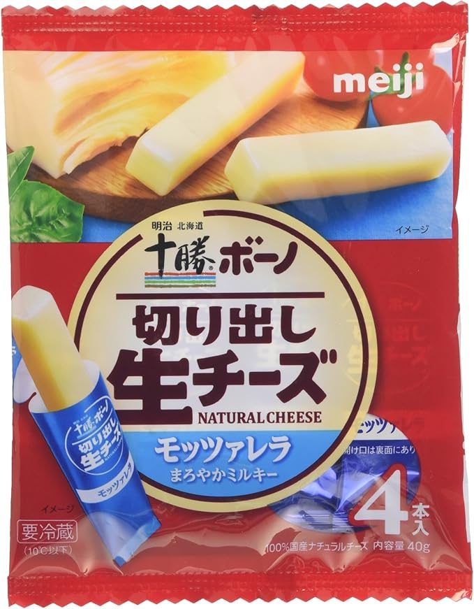 Amazon Co Jp 冷蔵 明治 明治北海道十勝ボーノ 切り出し生チーズ モッツァレラ 4本入 40g Food Beverage Alcohol Amazon Co Jp 冷蔵 明治 明治北海道十勝ボーノ 切り出し生チーズ モッツァレラ 4本入 40g Food Beverage Alcohol