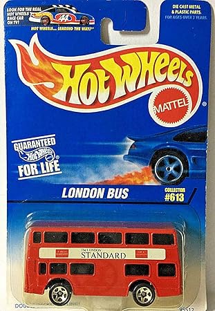 hot wheels london bus