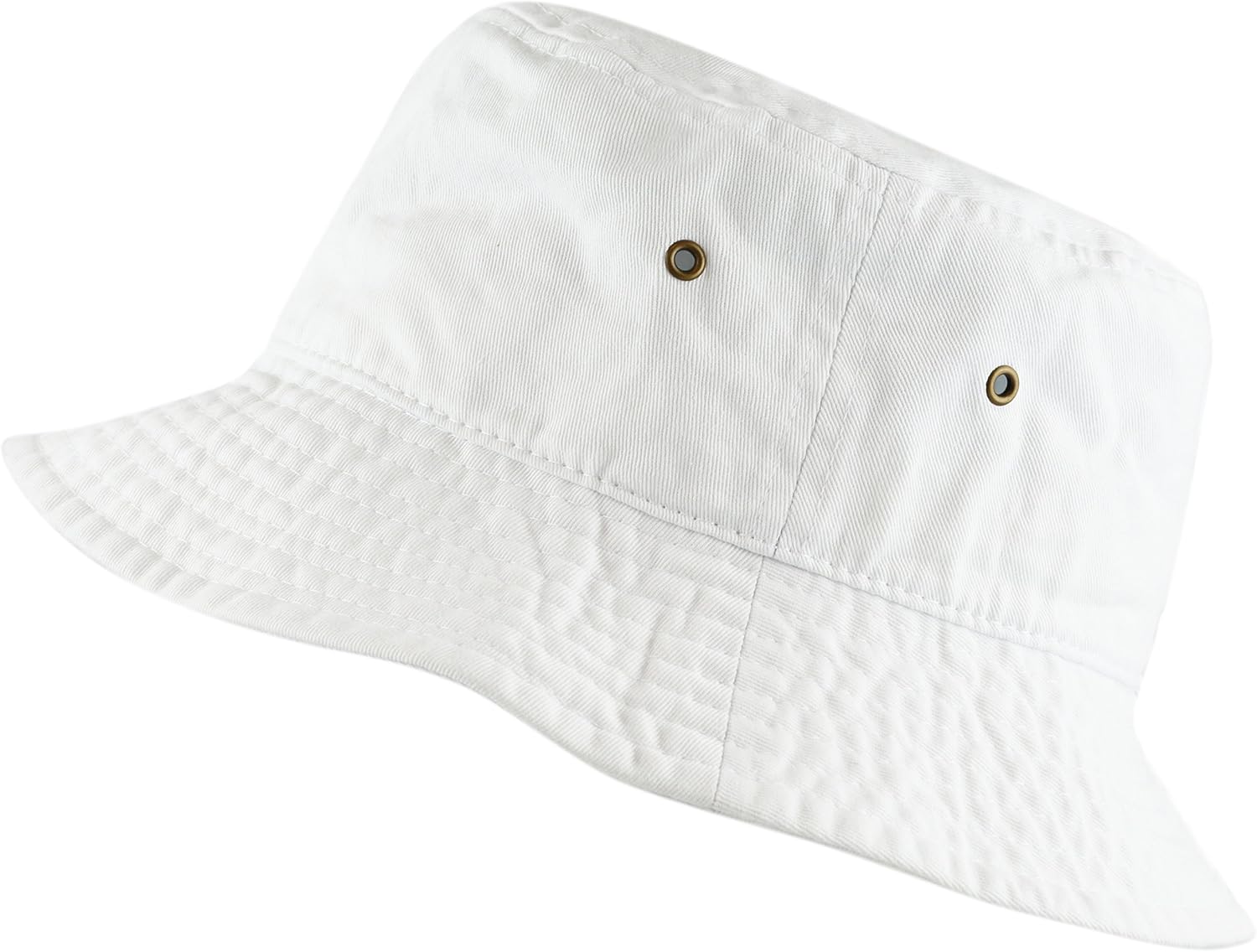 The Hat Depot 300N Unisex 100% Cotton Packable Summer Travel Bucket Beach Sun Hat at  Women’s Clothing store