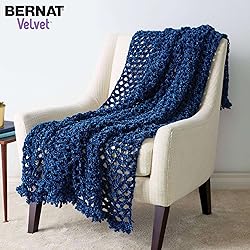 Bernat Velvet Quiet Pink Yarn - Pack of 10.5oz/300g