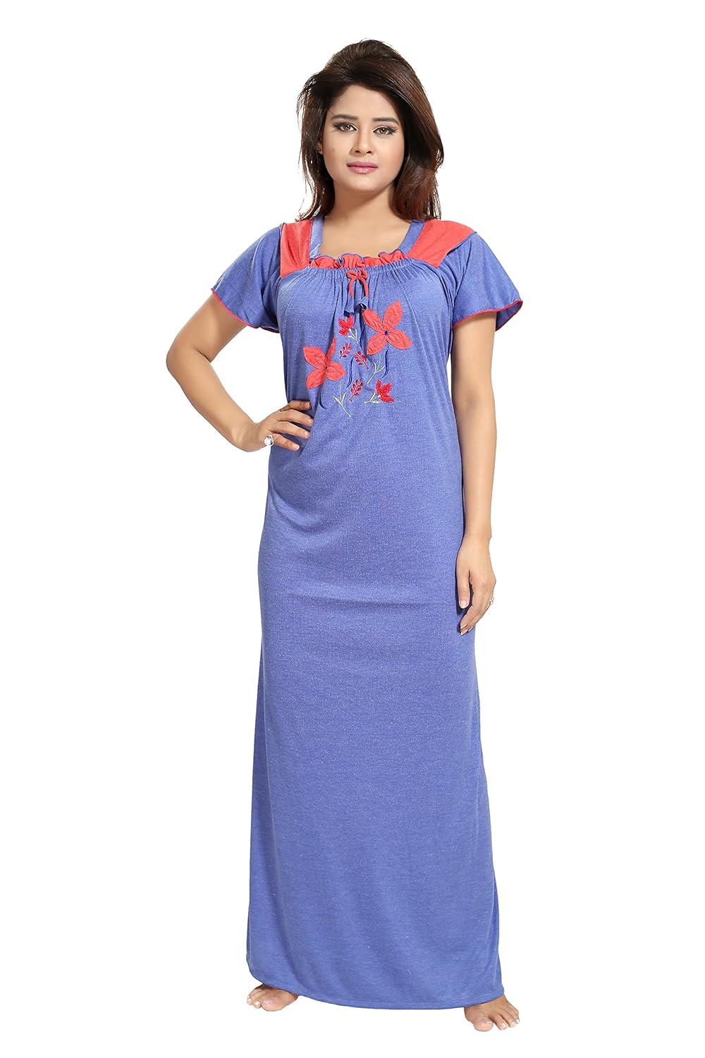 noty&trade;&trade;&trade;&trade;- women's/girls hosiery cotton nighty/night dress/night gown