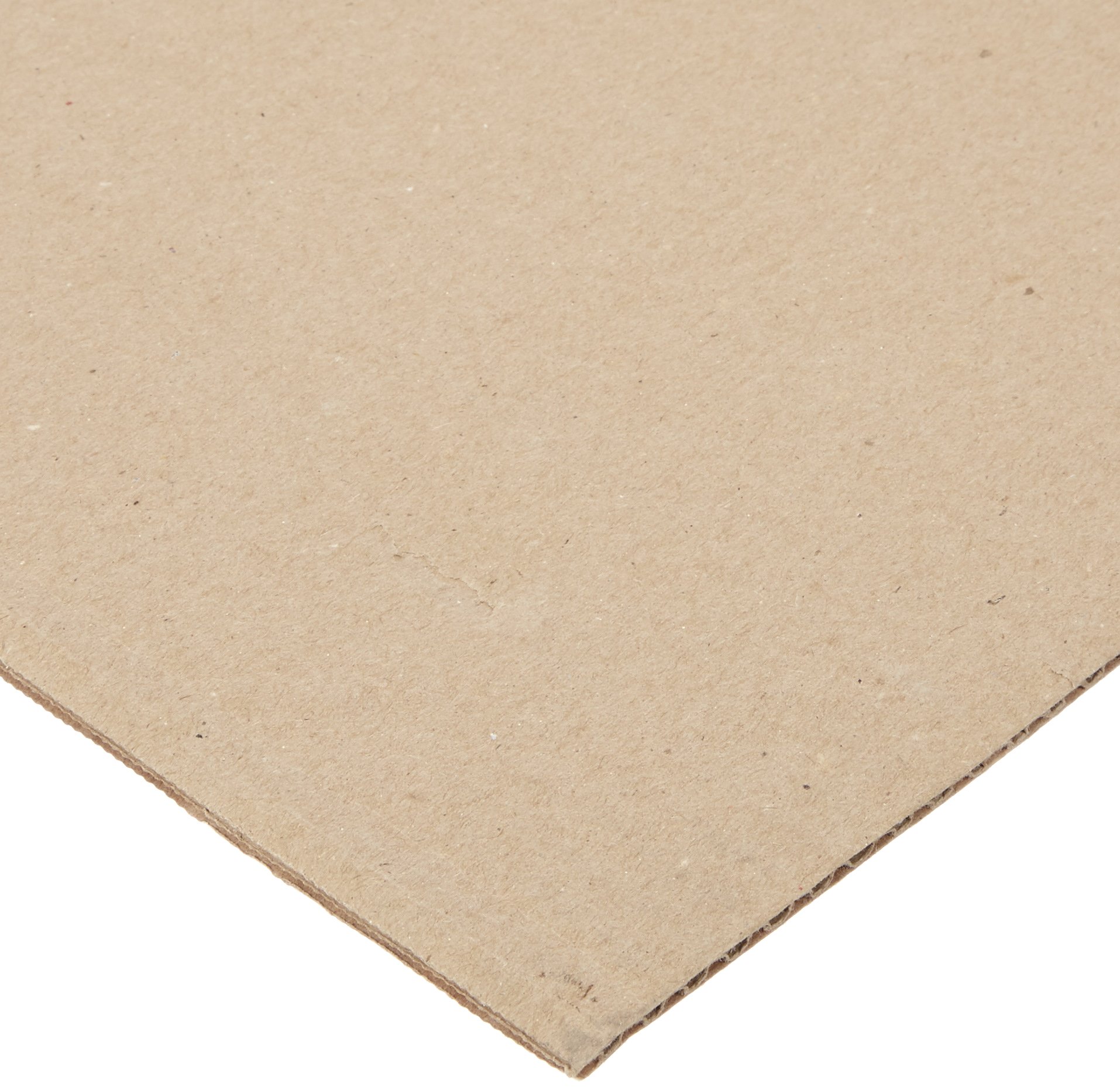 Corrugated Cardboard Sheets, 36" x 24", White, for Packing, Mailing, and Protecting Products from Forklift Damage, 5 Sheets
