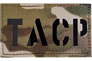 HANNAH FIT Multicam TACP Tactical Air Control Party Air Support AFSOC AFSC 1C4X1 Infrared IR Tactical Morale Fastener Patch (Multicam)