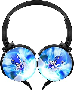 Amazon.com: Lightweight Over-Ear Wired HiFi Stereo Headphones with Built-in Mic Comfortable 