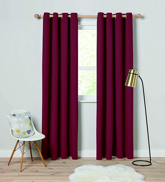 Amazon.com: JODY CLARKE Thermal Woven Blackout Curtains for Living Room