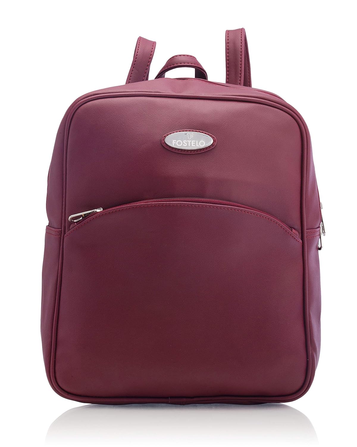 maroon backpack women's