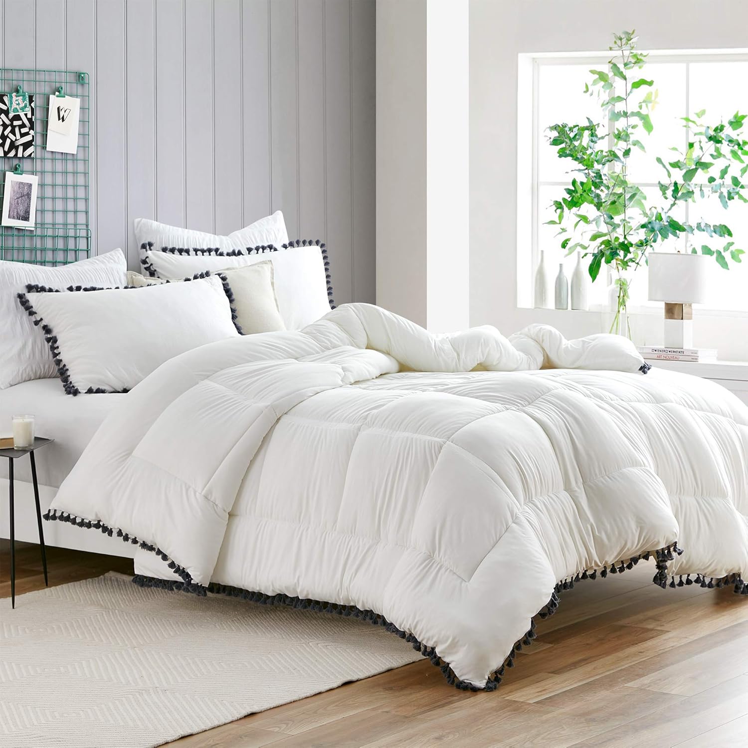 Byourbed Bare Bottom Lightly King Comforter Cream Home