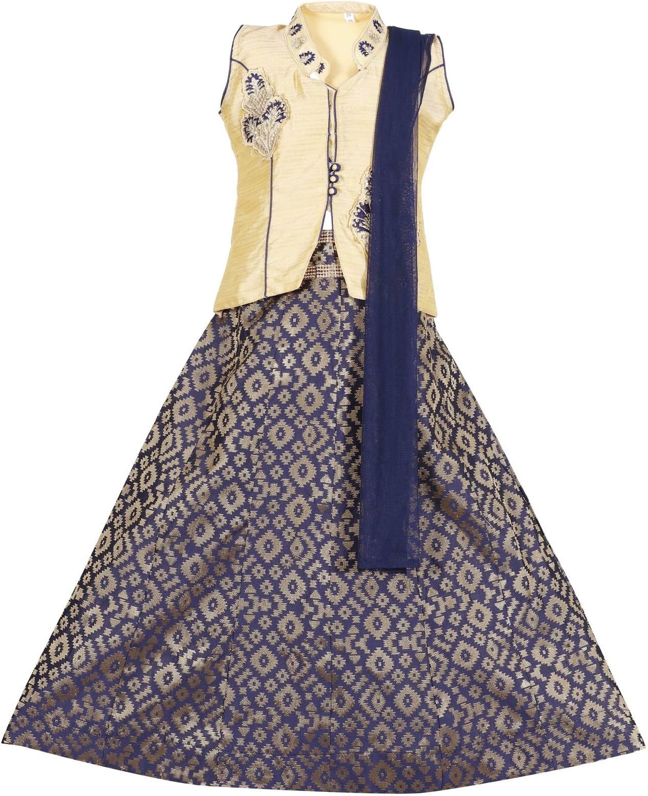 Ashwini Girls' Netted Skirt Top