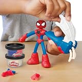 Play-Doh Marvel Spider-Man Thwip Squisher Action Figure Playset view 2