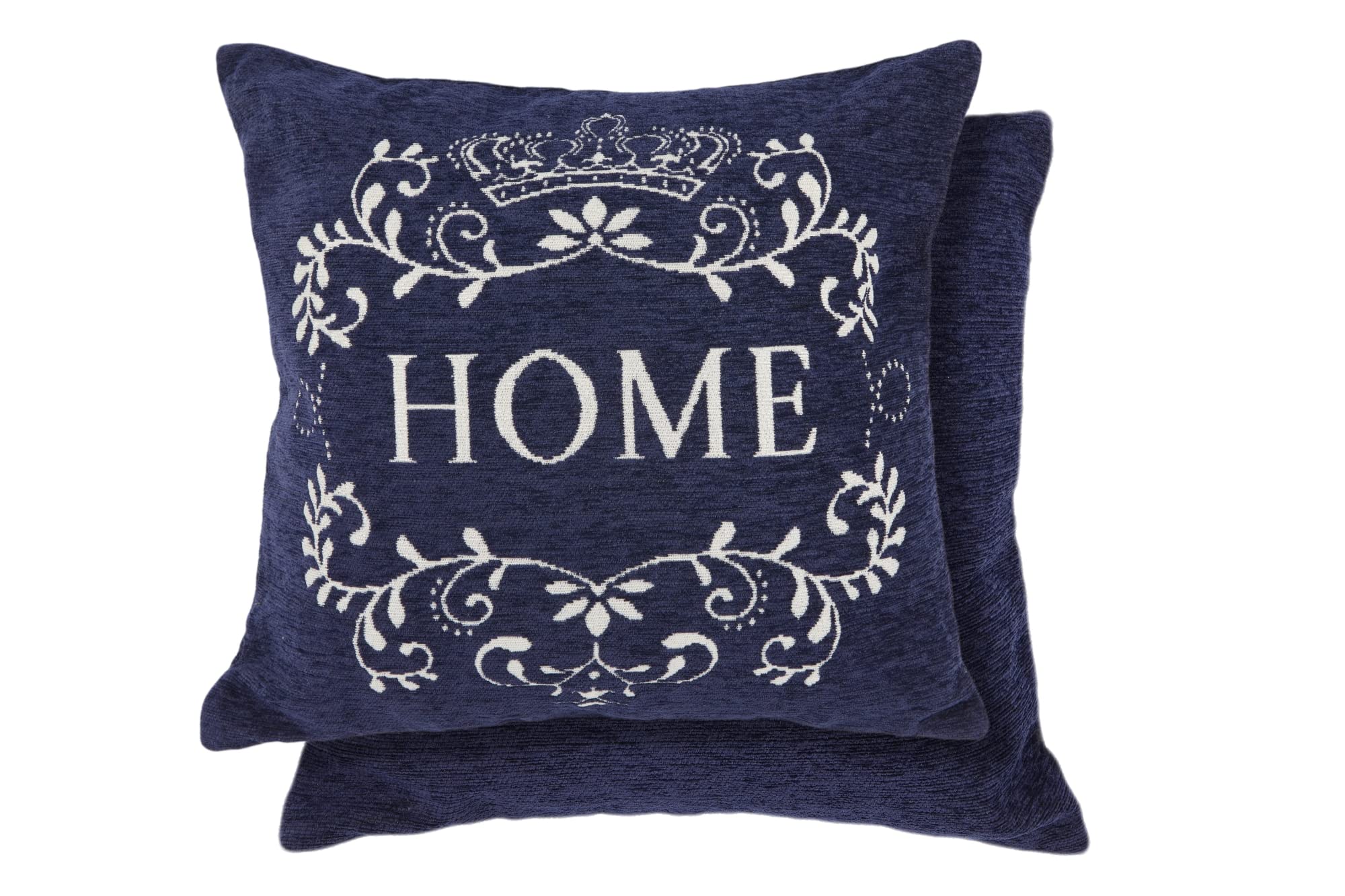 Emma Barclay Amor Home - Cushion Cover in Navy - 17x17 (43x43cm)